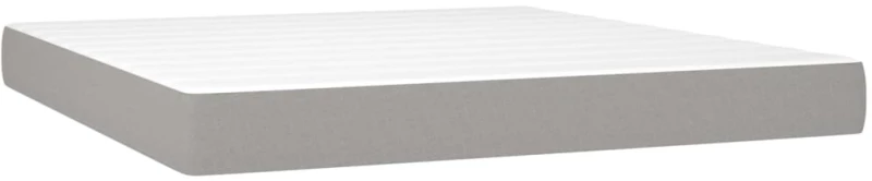 ΚΡΕΒΑΤΙ BOXSPRING ΜΕ ΣΤΡΩΜΑ & LED ΑΝ.ΓΚΡΙ 180X200 ΕΚ ΥΦΑΣΜΑΤΙΝΟ 3133973