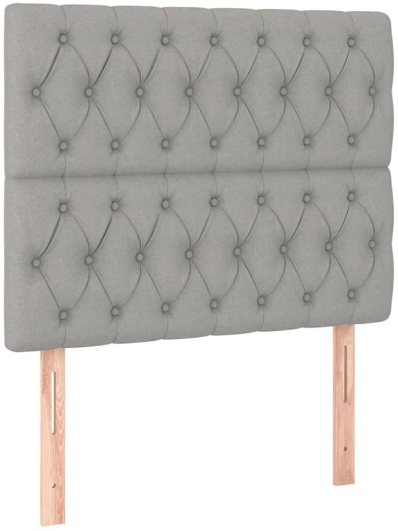 ΚΡΕΒΑΤΙ BOXSPRING ΜΕ ΣΤΡΩΜΑ & LED ΑΝ.ΓΚΡΙ 120X200 ΕΚ ΥΦΑΣΜΑΤΙΝΟ 3135101