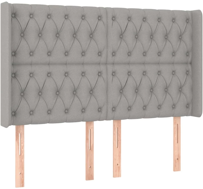 ΚΡΕΒΑΤΙ BOXSPRING ΜΕ ΣΤΡΩΜΑ & LED ΑΝ.ΓΚΡΙ 160X200ΕΚ. ΥΦΑΣΜΑΤΙΝΟ 3139125