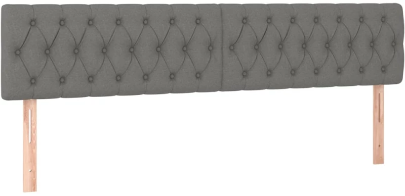 ΚΡΕΒΑΤΙ BOXSPRING ΜΕ ΣΤΡΩΜΑ ΣΚΟΥΡΟ ΓΚΡΙ 180X200 ΕΚ ΥΦΑΣΜΑΤΙΝ 3126502