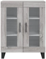 ΝΤΟΥΛΑΠΙ ΓΚΡΙ SONOMA 69,5 X 34 X 90 ΕΚ. ΑΠΟ ΕΠΕΞΕΡΓΑΣΜΕΝΟ ΞΥΛΟ 827818