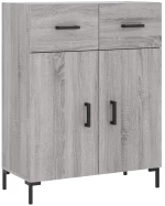 ΝΤΟΥΛΑΠΙ ΓΚΡΙ SONOMA 69,5 X 34 X 90 ΕΚ. ΑΠΟ ΕΠΕΞΕΡΓΑΣΜΕΝΟ ΞΥΛΟ 827986