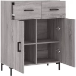 ΝΤΟΥΛΑΠΙ ΓΚΡΙ SONOMA 69,5 X 34 X 90 ΕΚ. ΑΠΟ ΕΠΕΞΕΡΓΑΣΜΕΝΟ ΞΥΛΟ 827986