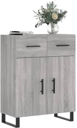 ΝΤΟΥΛΑΠΙ ΓΚΡΙ SONOMA 69,5 X 34 X 90 ΕΚ. ΑΠΟ ΕΠΕΞΕΡΓΑΣΜΕΝΟ ΞΥΛΟ 828010