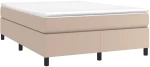 ΠΛΑΙΣΙΟ ΚΡΕΒΑΤΙΟΥ BOXSPRING ΚΑΠΟΥΤΣΙΝΟ 140X190ΕΚ. ΣΥΝΘΕΤ. ΔΕΡΜΑ 3121046