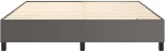 ΠΛΑΙΣΙΟ ΚΡΕΒΑΤΙΟΥ BOXSPRING ΓΚΡΙ 160X200 ΕΚ. ΣΥΝΘΕΤΙΚΟ ΔΕΡΜΑ 3121057