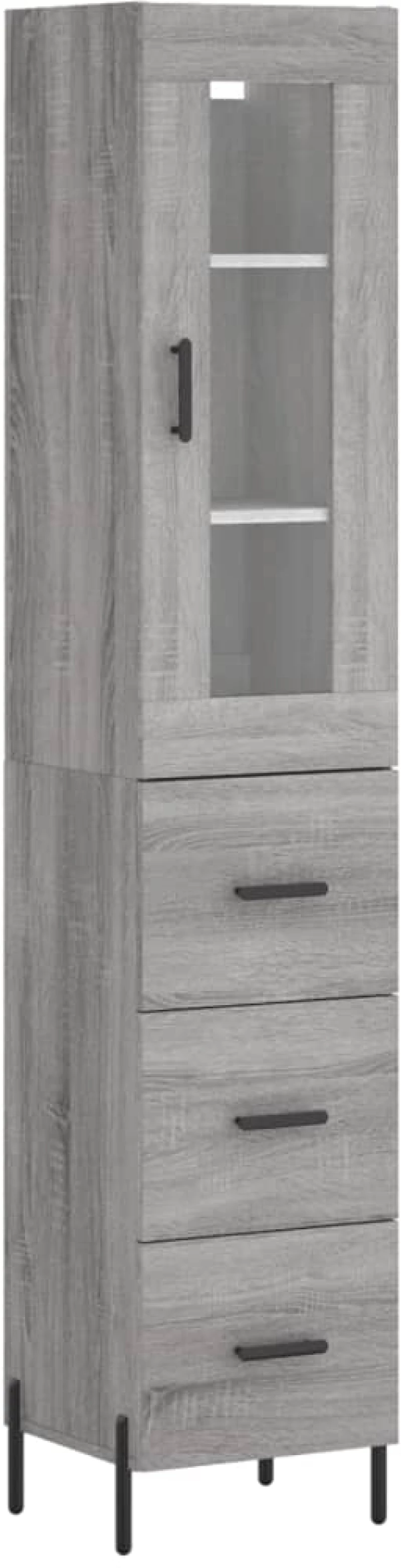 ΜΠΟΥΦΕΣ SONOMA ΓΚΡΙ 34,5 X 34 X 180 ΕΚ. ΑΠΟ ΕΠΕΞΕΡΓΑΣΜΕΝΟ ΞΥΛΟ 3199247