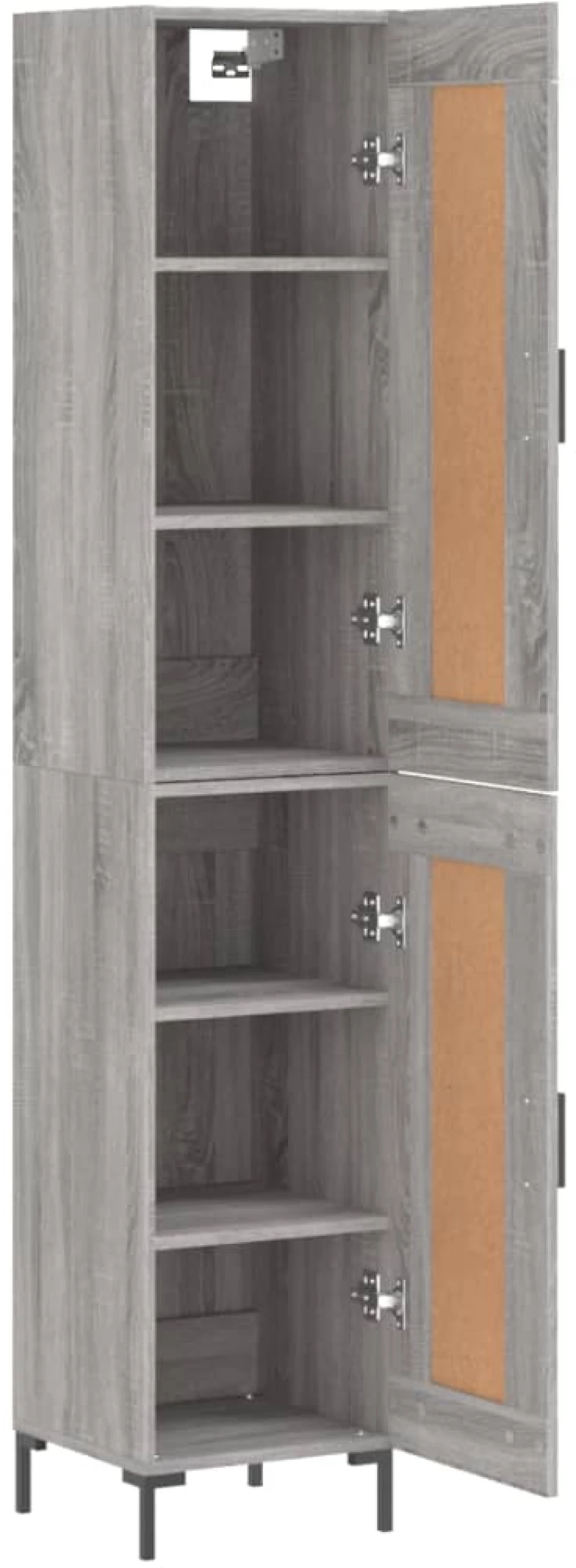 ΜΠΟΥΦΕΣ SONOMA ΓΚΡΙ 34,5 X 34 X 180 ΕΚ. ΑΠΟ ΕΠΕΞΕΡΓΑΣΜΕΝΟ ΞΥΛΟ 3200455