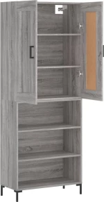 ΝΤΟΥΛΑΠΙ ΓΚΡΙ SONOMA 69,5 X 34 X 180 ΕΚ. ΕΠΕΞΕΡΓΑΣΜΕΝΟ ΞΥΛΟ 3200071