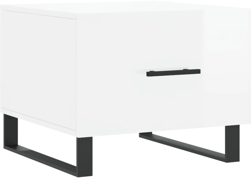 ΤΡΑΠΕΖΑΚΙΑ ΣΑΛΟΝΙΟΥ 2 ΤΕΜ. ΛΕΥΚΑ 50X50X40 ΕΚ ΕΠΕΞΕΡΓΑΣΜΕΝΟ ΞΥΛΟ 829449