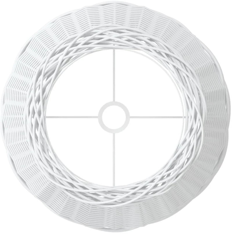ΚΑΠΕΛΟ ΦΩΤΙΣΤΙΚΟΥ ΛΕΥΚΟ Ø50X30 ΕΚ. ΑΠΟ WICKER 364387