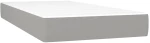 ΚΡΕΒΑΤΙ BOXSPRING ΜΕ ΣΤΡΩΜΑ & LED ΑΝ.ΓΚΡΙ 90X190 ΕΚ. ΥΦΑΣΜΑΤΙΝΟ 3134997