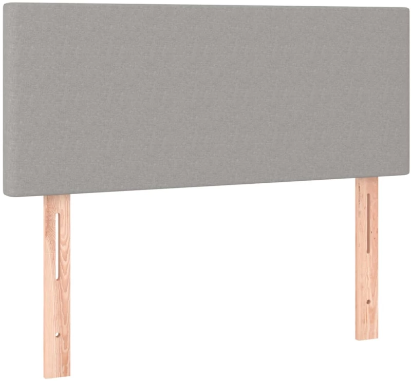 ΚΡΕΒΑΤΙ BOXSPRING ΜΕ ΣΤΡΩΜΑ & LED ΑΝ.ΓΚΡΙ 90X190 ΕΚ. ΥΦΑΣΜΑΤΙΝΟ 3132957