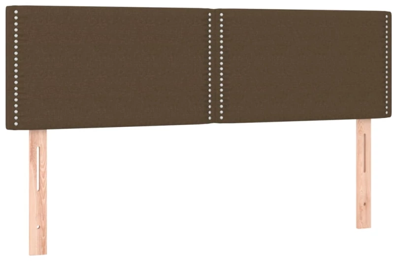 ΚΡΕΒΑΤΙ BOXSPRING ΜΕ ΣΤΡΩΜΑ ΣΚΟΥΡΟ ΚΑΦΕ 140X200 ΕΚ ΥΦΑΣΜΑΤΙΝΟ 3140540