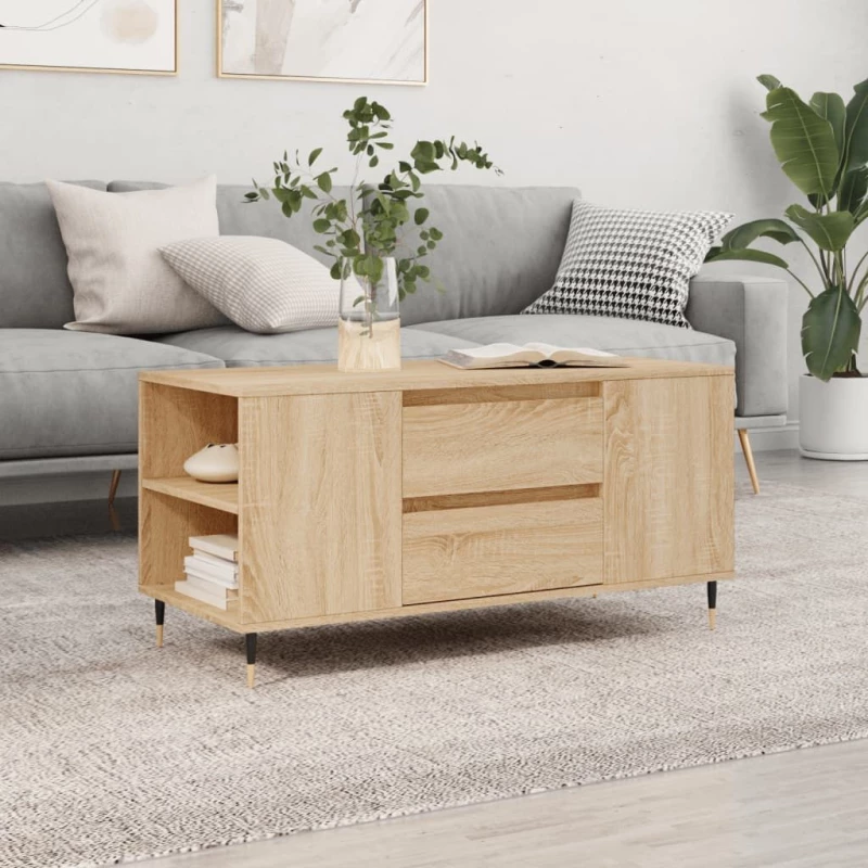 ΤΡΑΠΕΖΑΚΙ ΣΑΛΟΝΙΟΥ SONOMA ΔΡΥΣ 102X44,5X50 ΕΚ. ΕΠΕΞΕΡΓ. ΞΥΛΟ 830991