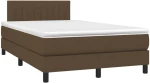 ΚΡΕΒΑΤΙ BOXSPRING ΜΕ ΣΤΡΩΜΑ & LED ΣΚ.ΚΑΦΕ 120X200 ΕΚ ΥΦΑΣΜΑΤΙΝΟ 3133304