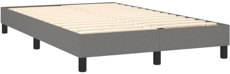 ΚΡΕΒΑΤΙ BOXSPRING ΜΕ ΣΤΡΩΜΑ & LED ΣΚ.ΓΚΡΙ 120X200 ΕΚ ΥΦΑΣΜΑΤΙΝΟ 3132982