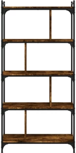 ΒΙΒΛΙΟΘΗΚΗ 5 ΕΠΙΠΕΔΩΝ ΚΑΠΝΙΣΤΗ ΔΡΥΣ 76 X 32 X 158ΕΚ. ΕΠΕΞ. ΞΥΛΟ 833942