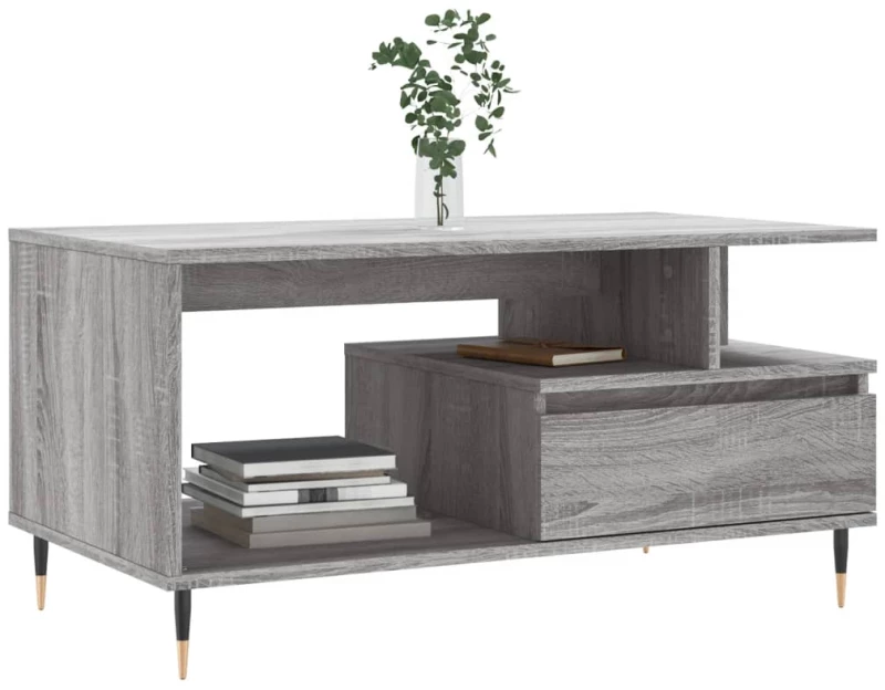 ΤΡΑΠΕΖΑΚΙ ΣΑΛΟΝΙΟΥ ΓΚΡΙ SONOMA 90X49X45 ΕΚ.ΕΠΕΞΕΡΓΑΣΜΕΝΟ ΞΥΛΟ 831018