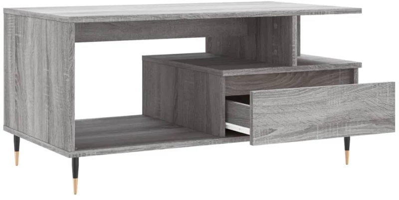 ΤΡΑΠΕΖΑΚΙ ΣΑΛΟΝΙΟΥ ΓΚΡΙ SONOMA 90X49X45 ΕΚ.ΕΠΕΞΕΡΓΑΣΜΕΝΟ ΞΥΛΟ 831018
