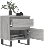 ΚΟΜΟΔΙΝΟ ΓΚΡΙ SONOMA 40 X 35 X 50 ΕΚ. ΑΠΟ ΕΠΕΞΕΡΓΑΣΜΕΝΟ ΞΥΛΟ 830696