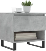 ΤΡΑΠΕΖΑΚΙΑ ΣΑΛΟΝΙΟΥ 2 ΤΕΜ ΓΚΡΙ ΣΚΥΡΟΔ. 50X46X50 ΕΚ. ΕΠΕΞ. ΞΥΛΟ 830933
