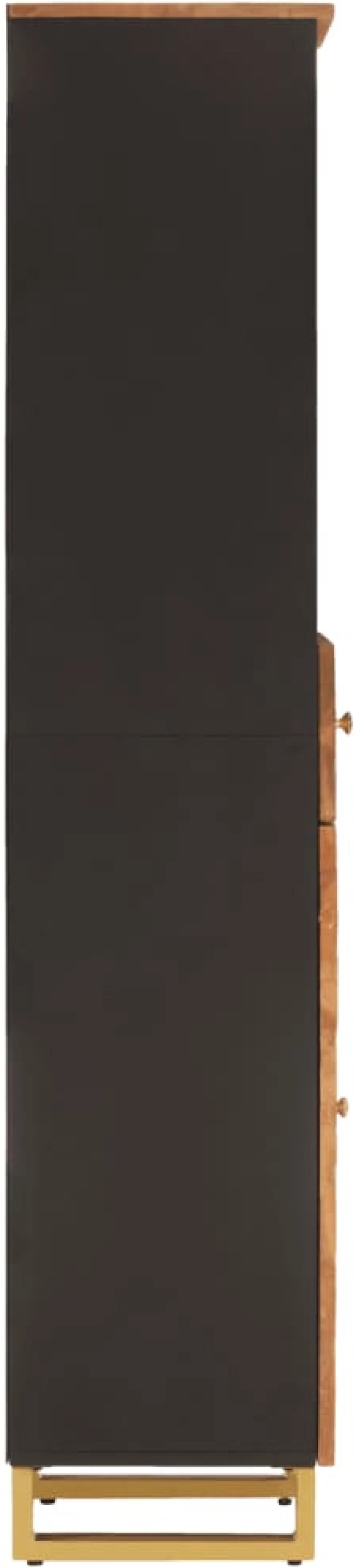 ΝΤΟΥΛΑΠΙ ΜΠΑΝΙΟΥ ΚΑΦΕ/ΜΑΥΡΟ 38X33,5X160 ΕΚ. ΜΑΣΙΦ ΞΥΛΟ ΜΑΝΓΚΟ 356805