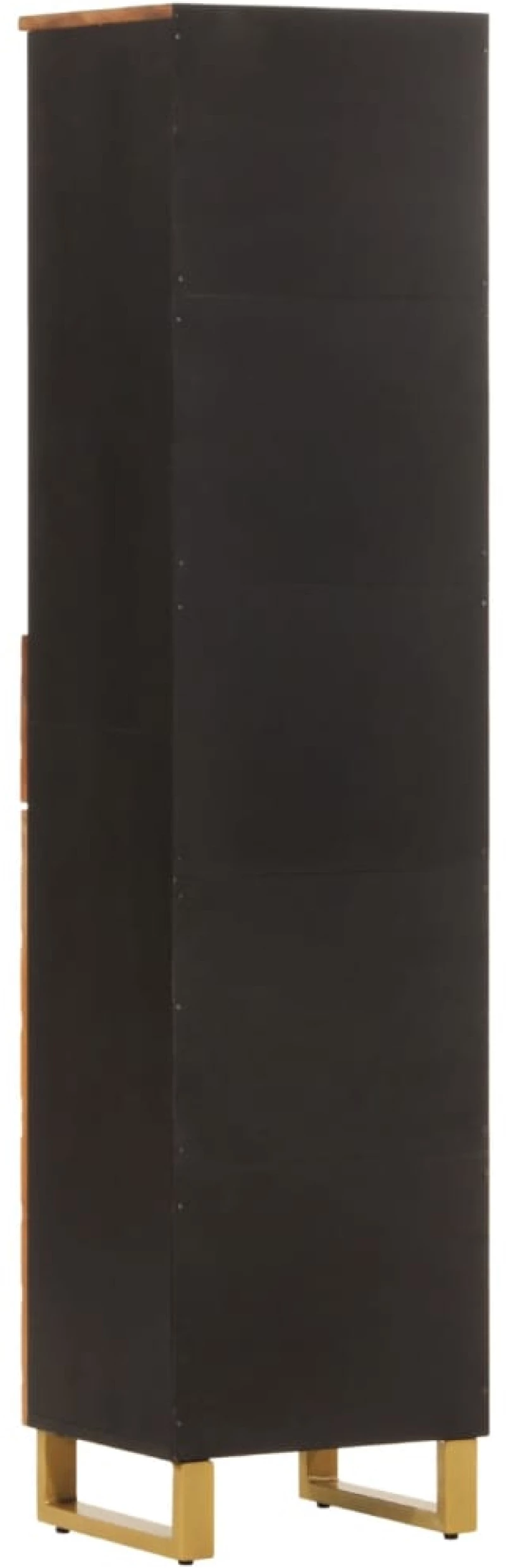 ΝΤΟΥΛΑΠΙ ΜΠΑΝΙΟΥ ΚΑΦΕ/ΜΑΥΡΟ 38X33,5X160 ΕΚ. ΜΑΣΙΦ ΞΥΛΟ ΜΑΝΓΚΟ 356805