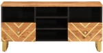 ΈΠΙΠΛΟ ΤΗΛΕΟΡΑΣΗΣ ΚΑΦΕ/ΜΑΥΡΟ 100X33,5X46 ΕΚ. ΜΑΣΙΦ ΞΥΛΟ ΜΑΝΓΚΟ 356801