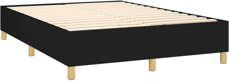 ΚΡΕΒΑΤΙ BOXSPRING ΜΕ ΣΤΡΩΜΑ ΜΑΥΡΟ 140X190 ΕΚ. ΥΦΑΣΜΑΤΙΝΟ 3132227