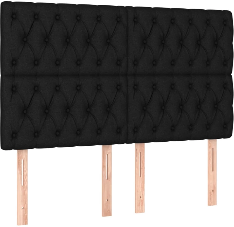 ΚΡΕΒΑΤΙ BOXSPRING ΜΕ ΣΤΡΩΜΑ ΜΑΥΡΟ 140X190 ΕΚ. ΥΦΑΣΜΑΤΙΝΟ 3132227