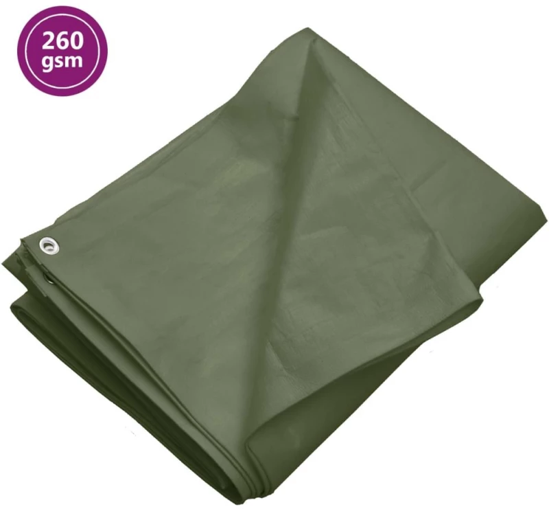 ΜΟΥΣΑΜΑΣ ΠΡΑΣΙΝΟΣ 260 ΓΡ./Μ.² 4X6 Μ. ΑΠΟ HDPE 151552