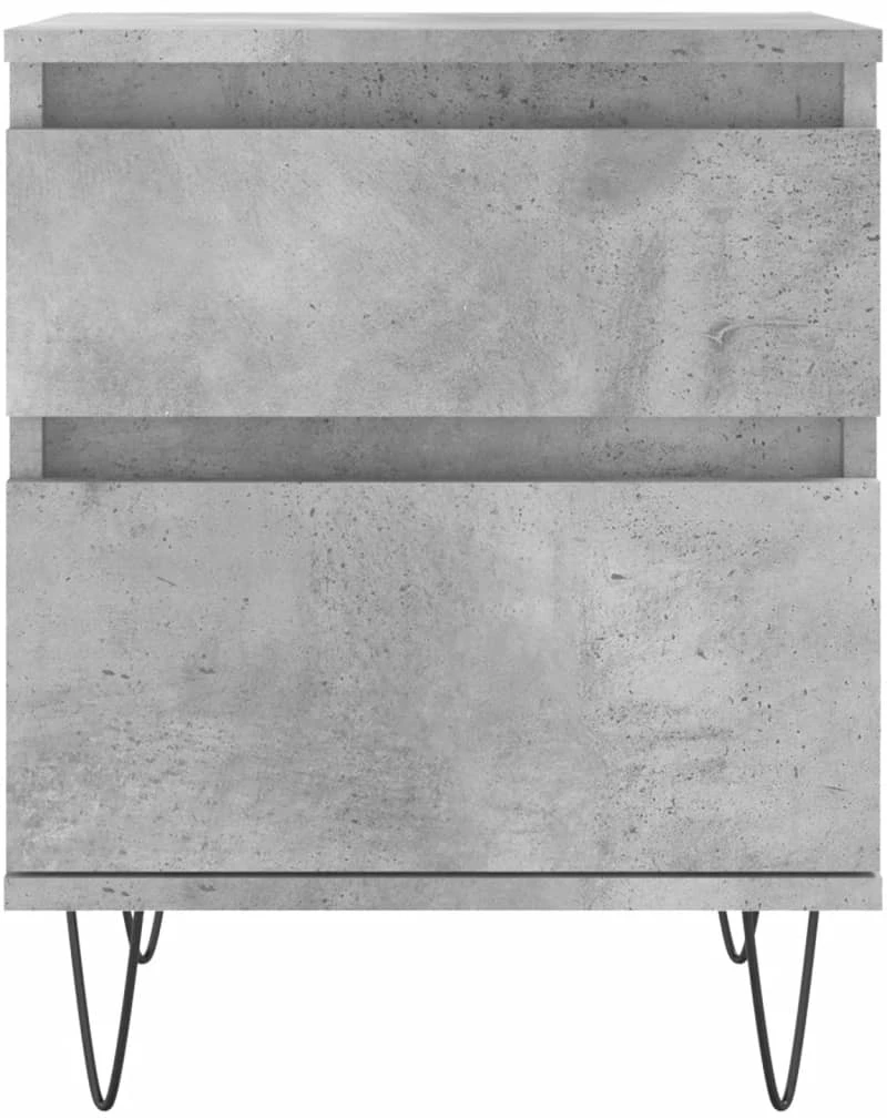ΚΟΜΟΔΙΝΑ 2 ΤΕΜ. ΓΚΡΙ ΣΚΥΡΟΔΕΜΑΤΟΣ 40X35X50 ΕΚ. ΕΠΕΞΕΡΓ. ΞΥΛΟ 830677