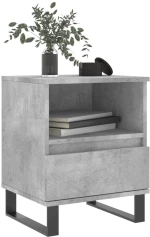 ΚΟΜΟΔΙΝΑ 2 ΤΕΜ. ΓΚΡΙ ΣΚΥΡΟΔΕΜΑΤΟΣ 40X35X50 ΕΚ. ΕΠΕΞΕΡΓ. ΞΥΛΟ 830645