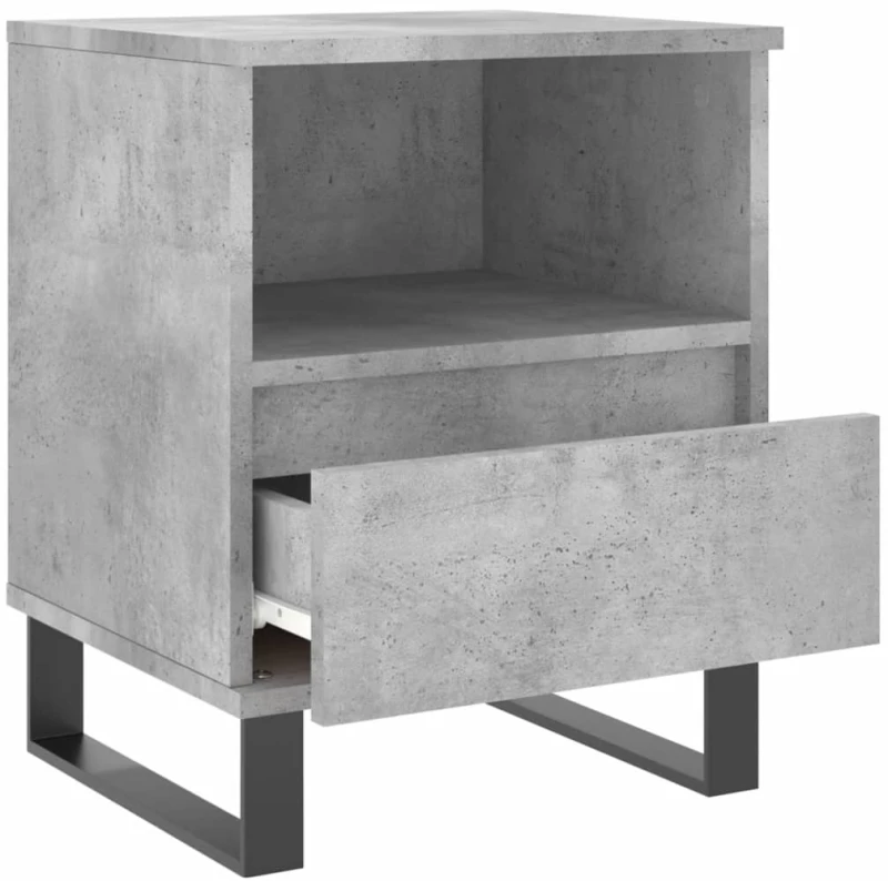ΚΟΜΟΔΙΝΑ 2 ΤΕΜ. ΓΚΡΙ ΣΚΥΡΟΔΕΜΑΤΟΣ 40X35X50 ΕΚ. ΕΠΕΞΕΡΓ. ΞΥΛΟ 830645