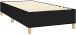 ΚΡΕΒΑΤΙ BOXSPRING ΜΕ ΣΤΡΩΜΑ & LED ΜΑΥΡΟ 100X200 ΕΚ. ΥΦΑΣΜΑΤΙΝΟ 3139175