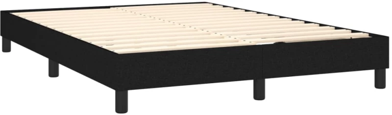 ΚΡΕΒΑΤΙ BOXSPRING ΜΕ ΣΤΡΩΜΑ ΜΑΥΡΟ 140X190 ΕΚ. ΥΦΑΣΜΑΤΙΝΟ 3140291