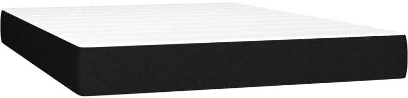 ΚΡΕΒΑΤΙ BOXSPRING ΜΕ ΣΤΡΩΜΑ ΜΑΥΡΟ 140X190 ΕΚ. ΥΦΑΣΜΑΤΙΝΟ 3140291
