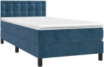 ΚΡΕΒΑΤΙ BOXSPRING ΜΕ ΣΤΡΩΜΑ & LED ΣΚ. ΜΠΛΕ 80X200 ΕΚ. ΒΕΛΟΥΔΙΝΟ 3134613