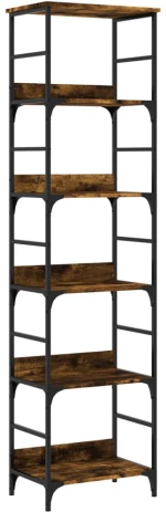 ΒΙΒΛΙΟΘΗΚΗ ΚΑΠΝΙΣΤΗ ΔΡΥΣ 50X33X188,5 ΕΚ. ΕΠΕΞΕΡΓΑΣΜΕΝΟ ΞΥΛΟ 835281