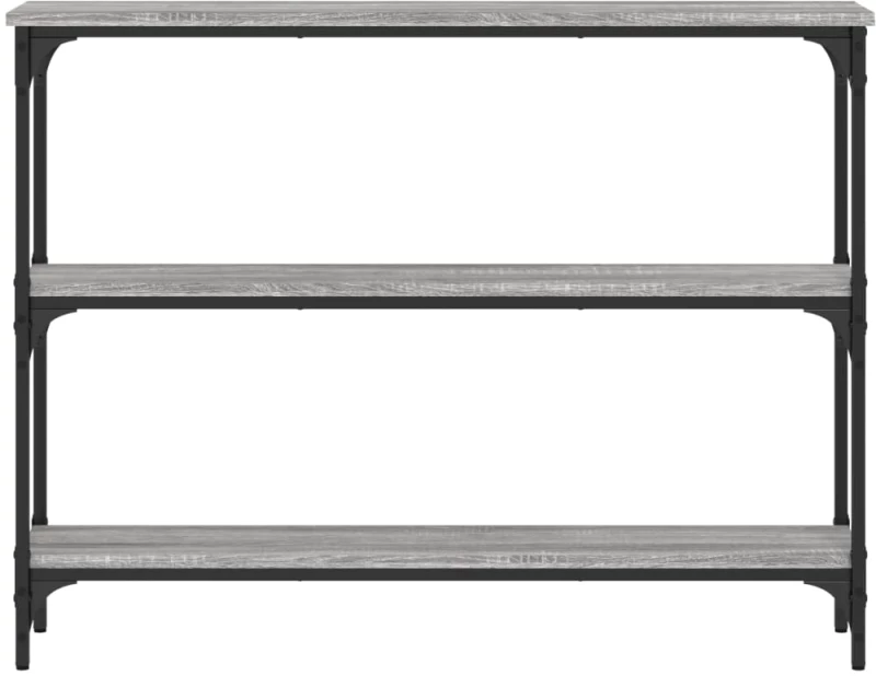 ΤΡΑΠΕΖΙ ΚΟΝΣΟΛΑ ΓΚΡΙ SONOMA 100X22,5X75 ΕΚ. ΕΠΕΞΕΡΓΑΣΜΕΝΟ ΞΥΛΟ 834028