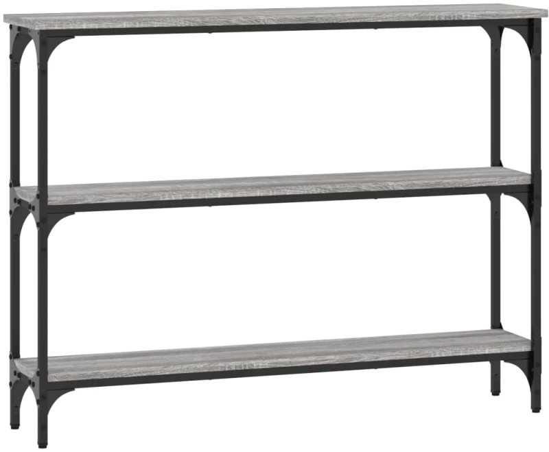 ΤΡΑΠΕΖΙ ΚΟΝΣΟΛΑ ΓΚΡΙ SONOMA 100X22,5X75 ΕΚ. ΕΠΕΞΕΡΓΑΣΜΕΝΟ ΞΥΛΟ 834028