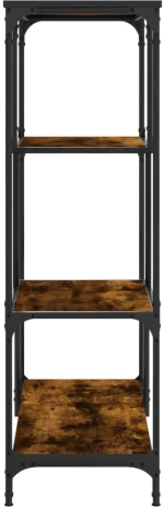 ΒΙΒΛΙΟΘΗΚΗ ΚΑΠΝΙΣΤΗ ΔΡΥΣ 81 X 36 X 115 ΕΚ. ΕΠΕΞΕΡΓ. ΞΥΛΟ/ΑΤΣΑΛΙ 835406