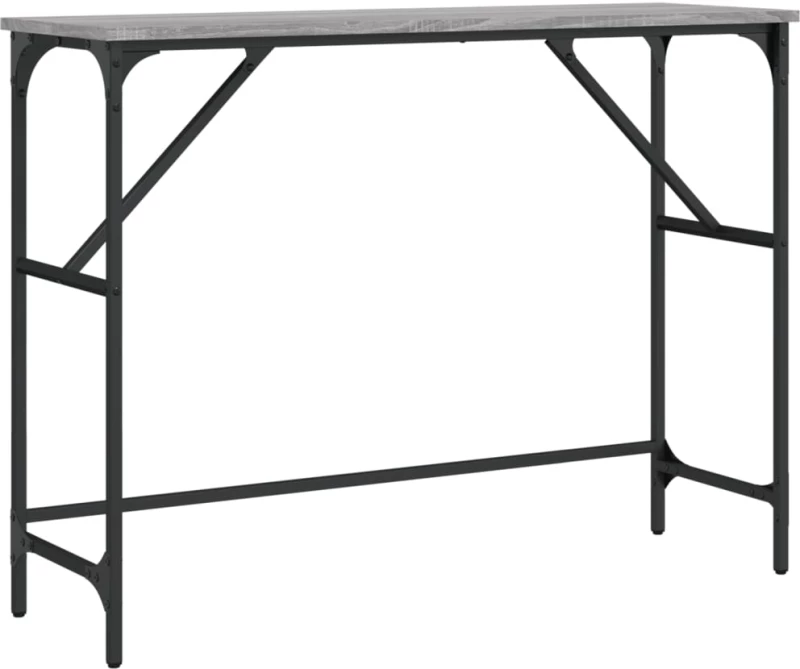 ΤΡΑΠΕΖΙ ΚΟΝΣΟΛΑ ΓΚΡΙ SONOMA 100X32X75 ΕΚ. ΕΠΕΞΕΡΓΑΣΜΕΝΟ ΞΥΛΟ 834058