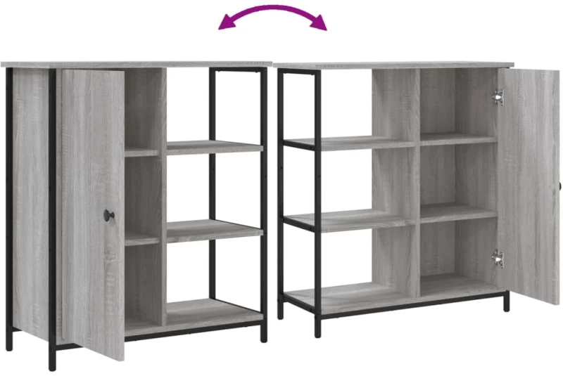 ΝΤΟΥΛΑΠΙ ΓΚΡΙ SONOMA 70 X 30 X 80 ΕΚ. ΑΠΟ ΕΠΕΞΕΡΓ. ΞΥΛΟ 835492
