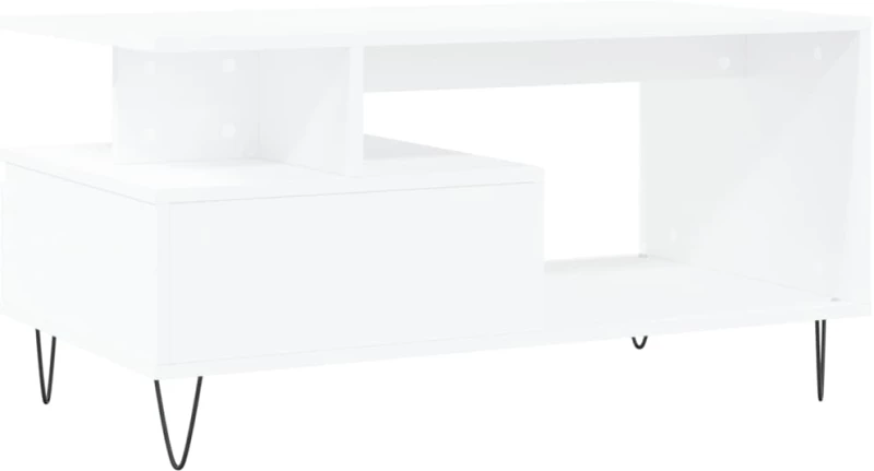 ΤΡΑΠΕΖΑΚΙ ΣΑΛΟΝΙΟΥ ΛΕΥΚΟ 90 X 49 X45 ΕΚ. ΑΠΟ ΕΠΕΞΕΡΓΑΣΜΕΝΟ ΞΥΛΟ 831020