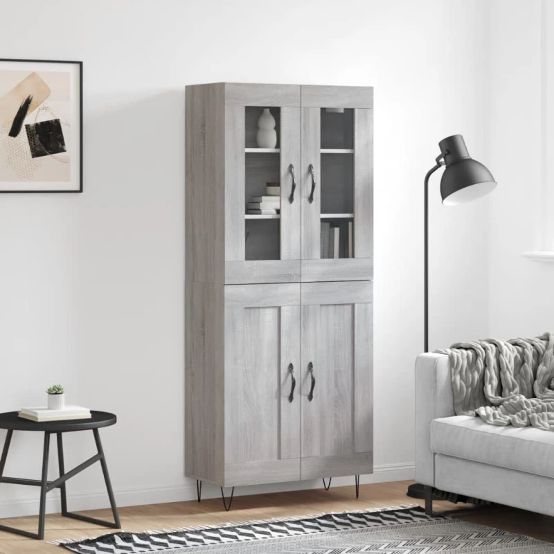 ΝΤΟΥΛΑΠΙ ΓΚΡΙ SONOMA 69,5 X 34 X 180 ΕΚ. ΕΠΕΞΕΡΓΑΣΜΕΝΟ ΞΥΛΟ 3198375