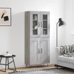 ΝΤΟΥΛΑΠΙ ΓΚΡΙ SONOMA 69,5 X 34 X 180 ΕΚ. ΕΠΕΞΕΡΓΑΣΜΕΝΟ ΞΥΛΟ 3198375