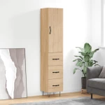 ΜΠΟΥΦΕΣ SONOMA ΔΡΥΣ 34,5 X 34 X 180 ΕΚ. ΑΠΟ ΕΠΕΞΕΡΓΑΣΜΕΝΟ ΞΥΛΟ 3198884