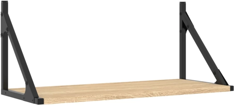 ΡΑΦΙΑ ΤΟΙΧΟΥ 2 ΤΕΜ. SONOMA ΔΡΥΣ 60X25X25,5ΕΚ ΕΠΕΞΕΡΓΑΣΜΕΝΟ ΞΥΛΟ 836334